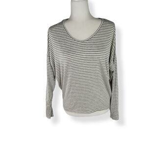 Forever 21 Oversized striped shirt small